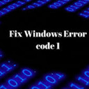 Fix Error In Windows 10