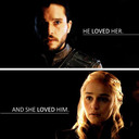 He loved her. And she loved him.