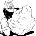 blog logo of lover of pregnant bellies, bbw's, stuffed bellies