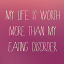 blog logo of Eating Disorder Confessions