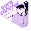 blog logo of I was B O R N careful