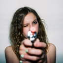 blog logo of girls and guns by petra collins