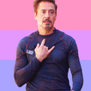 blog logo of TONY STARK IS BI