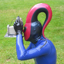 Latex Space Alien