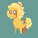 blog logo of A freckled pony doing french stuff.