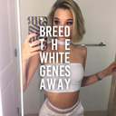 breed the white gene away 