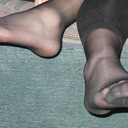 blog logo of Couple that love nylonfeet